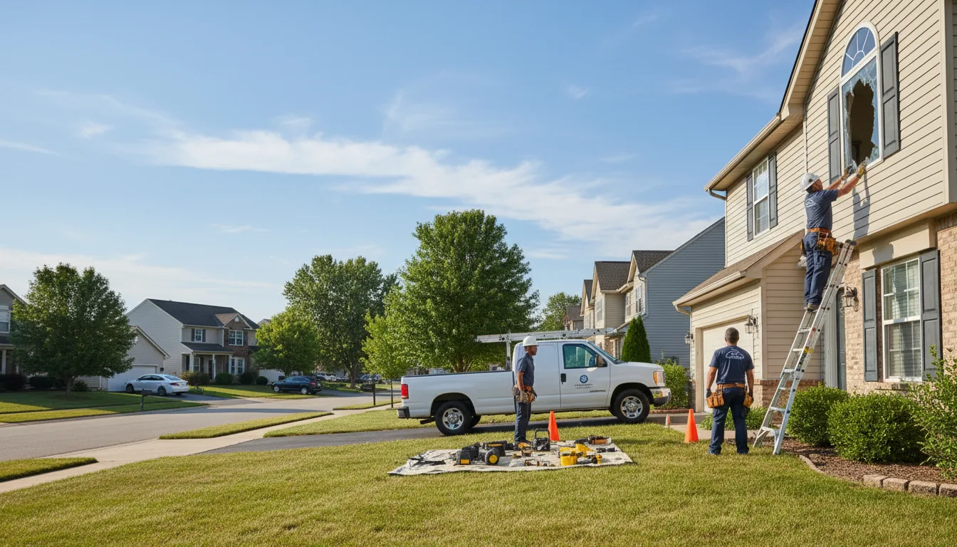 Expert window installer providing residential service in Concord, NC